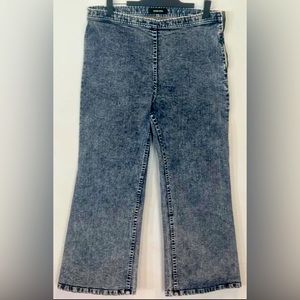 Rachel Comey Mullins Pants Acid Stretch Denim Jeans size 12